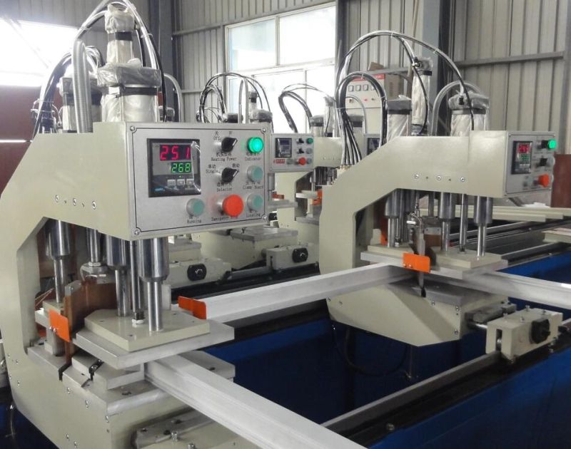 Vinyl Plastic Window Profile Welding PVC Window Making Machine