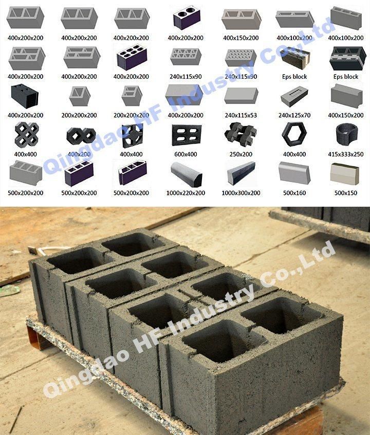 Qt4-26 Block Forming Machine / Concrete Cement Brick Making Machine Block Maker Machinery