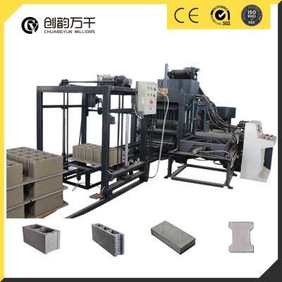 Qt4-20 Hydraulically Operated Concrete Block Making Machine Cement Brick Making Plant