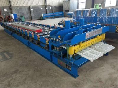 Steel/Galvanized/Aluminium Sheet Glazed Tile Roof Forming Machine