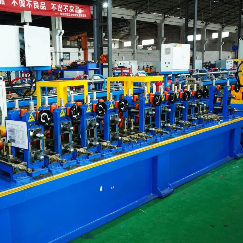 Precision Ss Tube Roll Forming Machine Pipe Production Line Duct Making Machine Tube Welding Machine