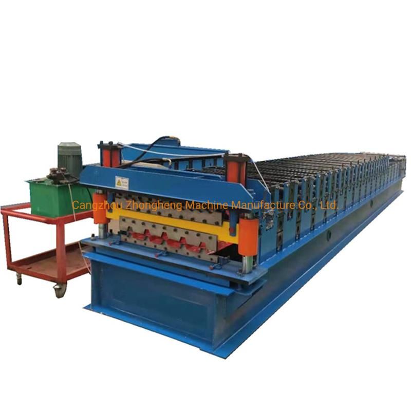 Trapezoidal Roofing and Corrugated Double Roofing Sheet Forming Machine