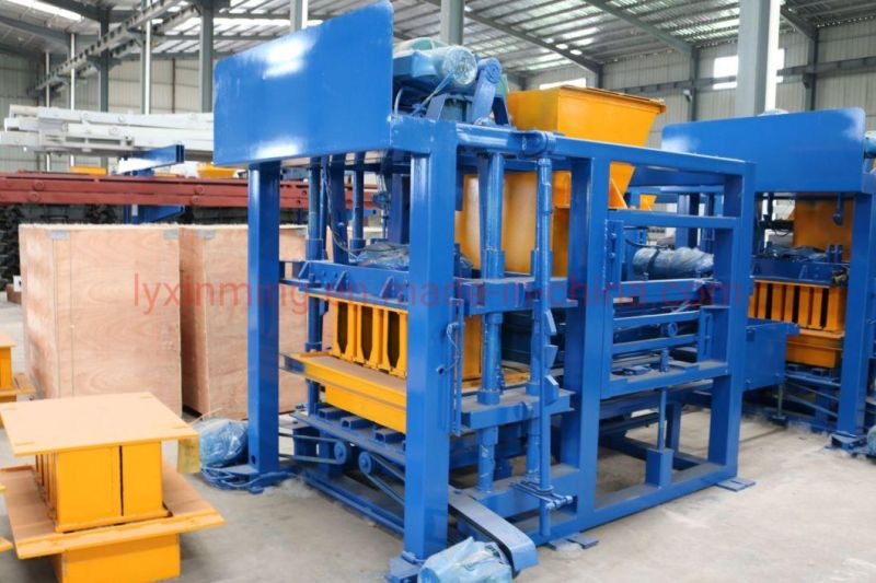 Full Automatic Qt4-18 Concrete Cement Hollow Pavement Interlocking Block Making Machine for Sale