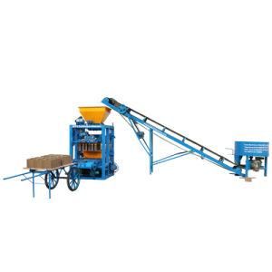 Qt 4-24 Cement Hollow Blocks Industry Brick Making Machine