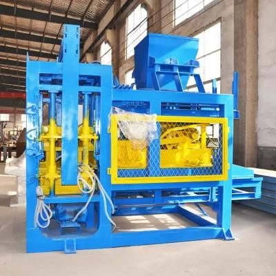 Qt6-15 Hydraulic Cinder Concrete Block Making Machine