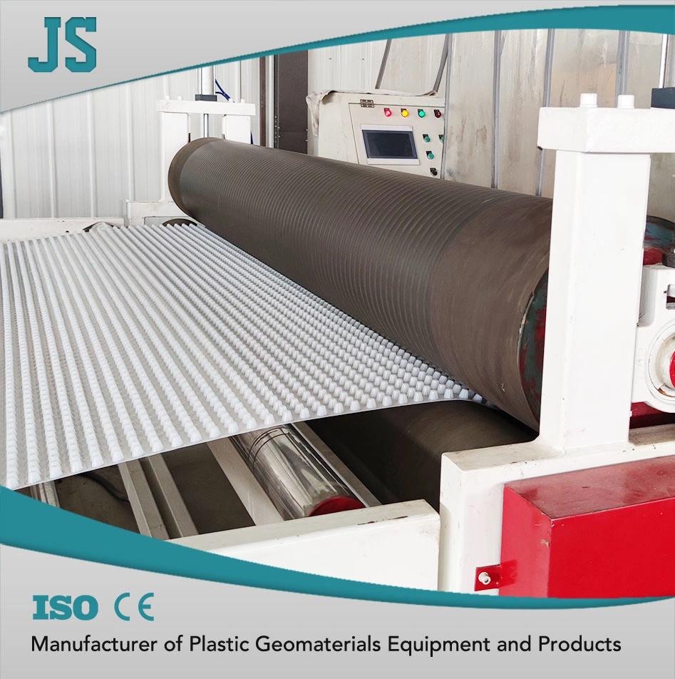 Plastic Water Drainage Panel Machines Used for Tunnel Construction