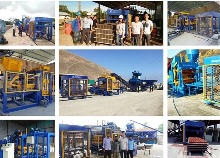 Qt4-16 Zig Zag Block Making Machine in India Price Concrete Hollow Solid Brick Machine