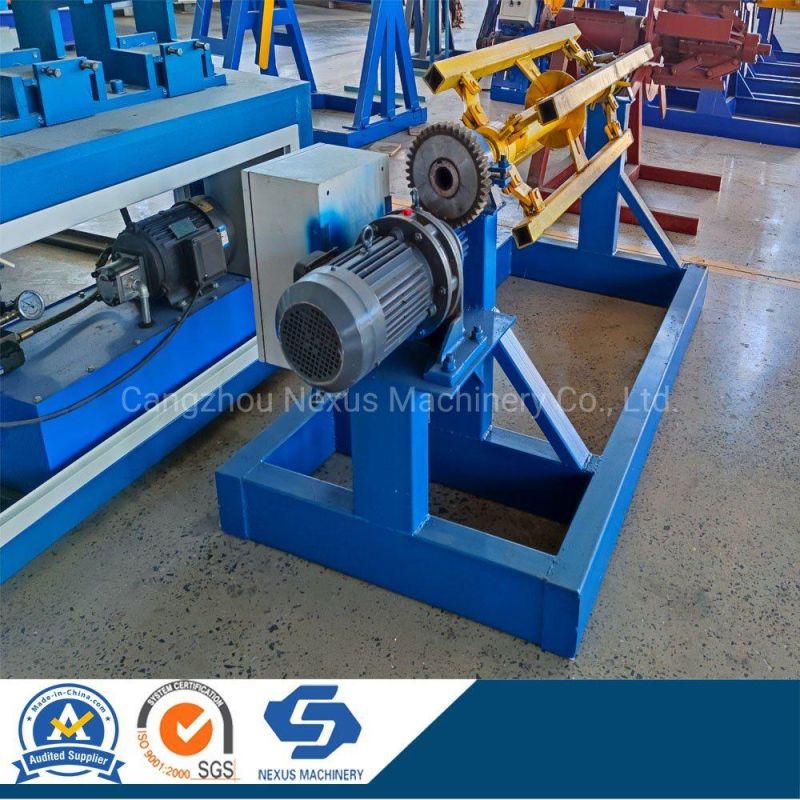 Sheet Automatic Metal Decoiler/Manual Uncoiler/ 5 Tons Electrical Steel Coil Decoiler