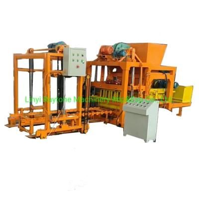 Qt4-25 Semi Automatic Block Making Plant Block Pressing Machine