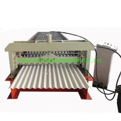 Color Steel PPGI Roofing Sheet Corrugated Roll Forming Machine