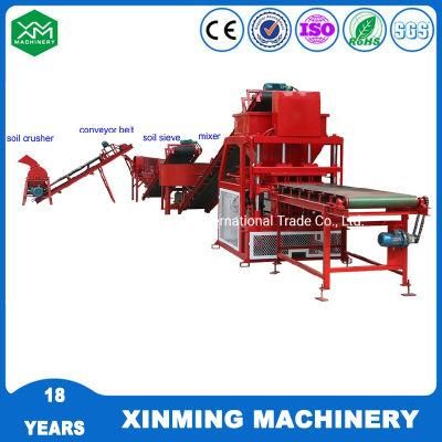 Xm 4-10 Hydraulic Clay Interlocking Lego Brick Machine with Factory Price