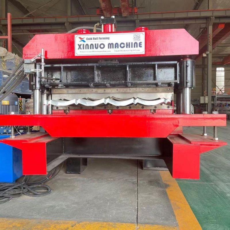 Glazed Tile Aluminium Roofing Panel Making Roll Forming Machine