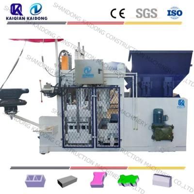 Qtm10-15 Mobile Concrete Block Making Machine