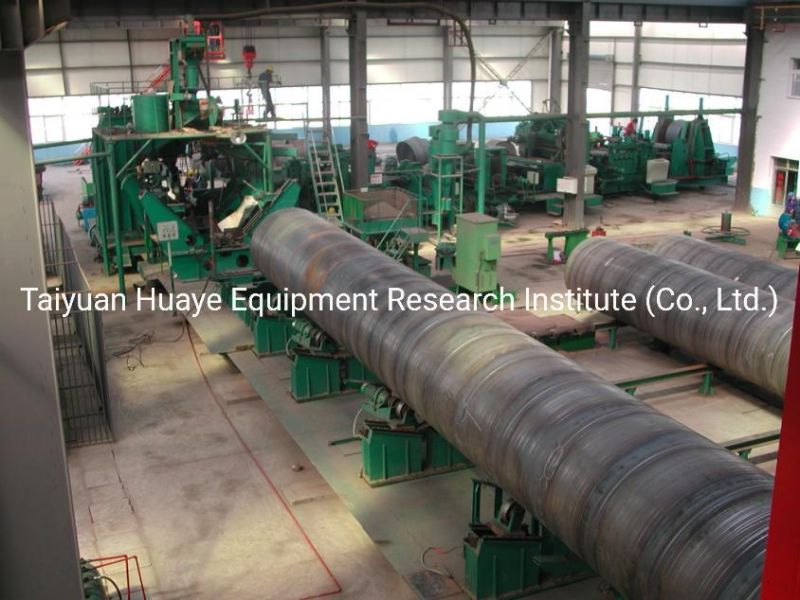Pipe Making Machine SSAW Automatic Spiral Welded Tube Machine; Oil Mill