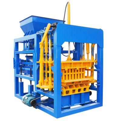 Qt4-15 Hydraulic Pressing Fly Ash Hollow Block Making Machine From China