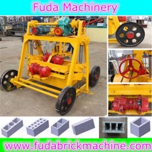 Small Manual Hollow Concrete Brick Machine Paving Block Machine