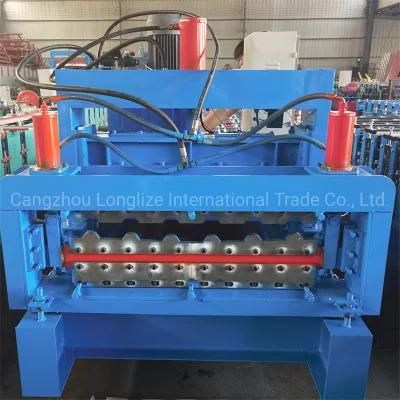 Roof Panel Glazed Tile Cold Rolling Froming Machine