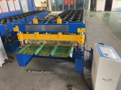 Automatic Roofing Sheet Metal Building Material Sheet Rolling Forming Trapezoidal Metal Roofing Machines