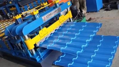 Dx Glazed Tile Cold Roll Forming Machine