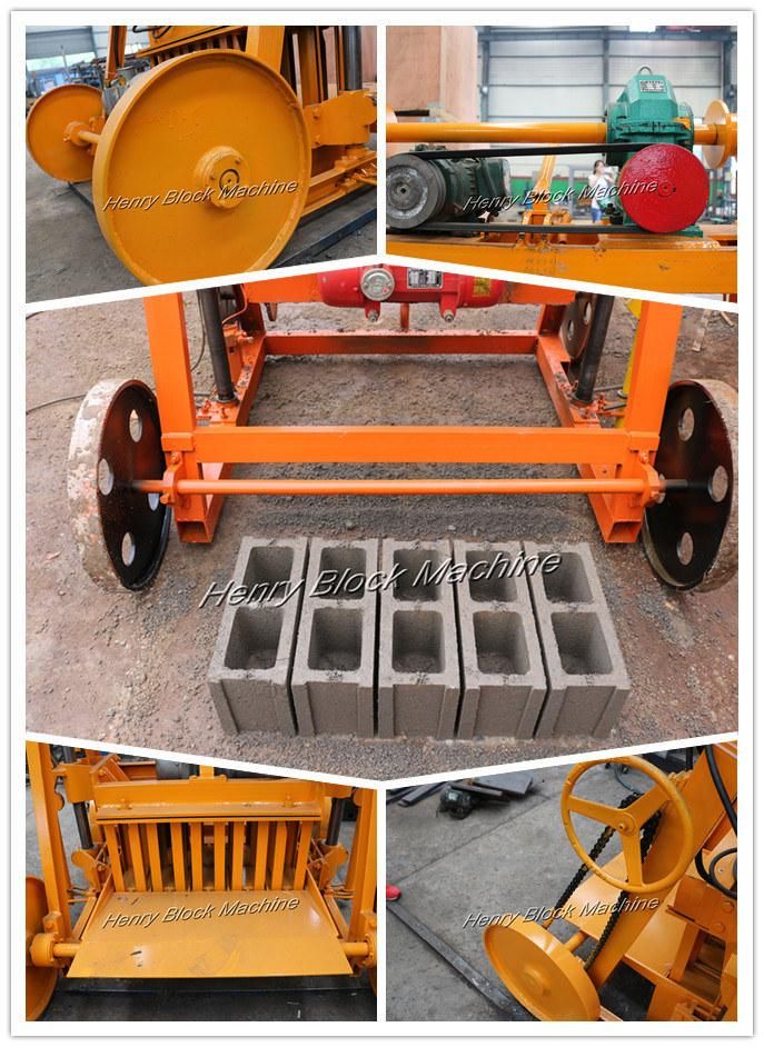 Qmy4-45 Mobile Cement-Concrete Block Making Machine