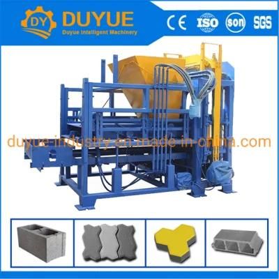 Qt4-15 Automatic Block Making Machine New Condition Soil Brick Machine Raw Material Brick Making Machine