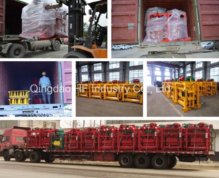 Qt4-40 Manual Cement Concrete Hollow Block Making Machine Price List in Nigeria