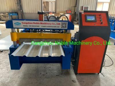 2021 High Quality Glazed Roof Tile Roll Forming Machine Step Tile Roofing Sheet Forming Machinery