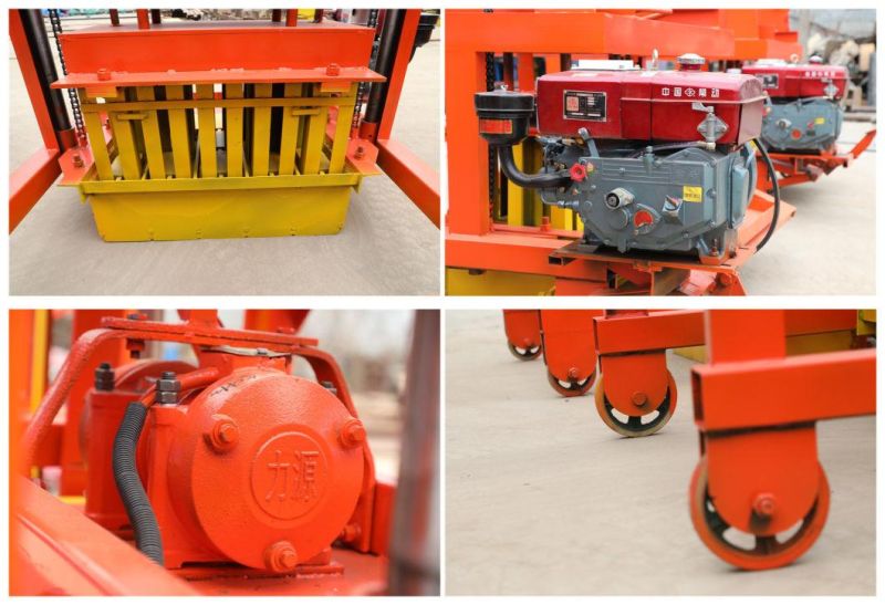 Xinmming Qmy4-45 Hollow Block Making Machine Concrect Brick Making Machine with Small Investment