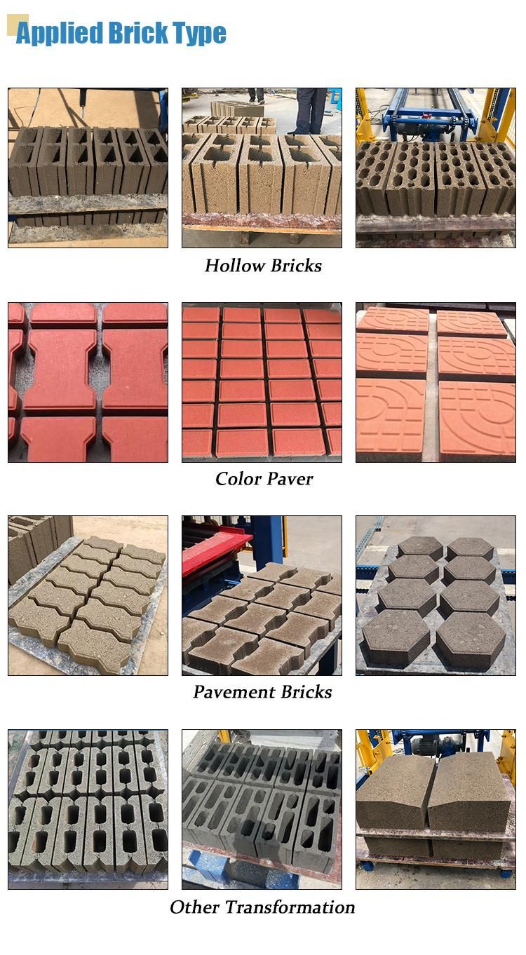Qt4-15s Hollow Fully Automatic Hydraulic Concrete Block Making Machine Making Brick Philippines