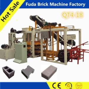 Automatic Hydraulic Pressure System Concrete Interlock Paver Brick Making Machine