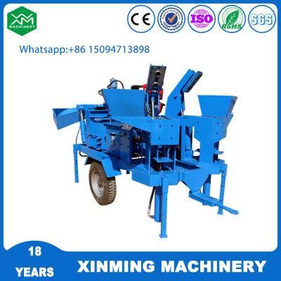 Xinming M7m2 Hydraform Semi-Automatic Clay Interlocking Lego Brick Making Machine in Nigeria