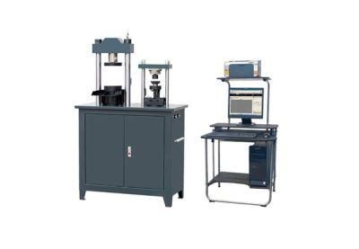 Computer Controlled Servo Hydraulic Flexure and Compression Testing Machine