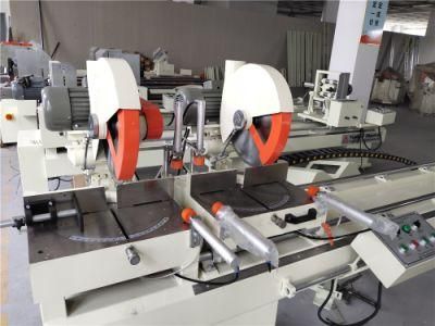 UPVC Profile Double Miter Saw Cutting Machine