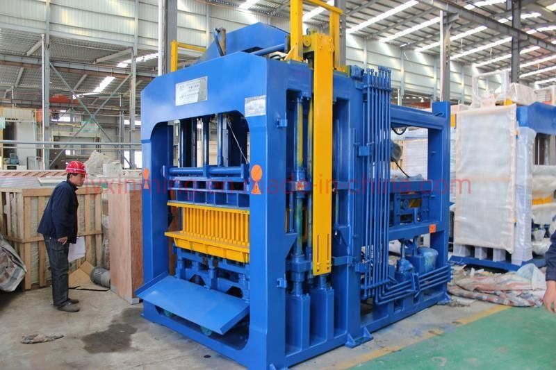 Factory Price Qt6-15 Automatic Concrete Cement Hollow Brick Machinery/Crubstone/Paver Brick Making Machine for Sale