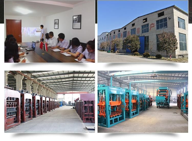 Hollow Block Machine Factory Production Line Price Qt8-15 Concrete Block Making Machine for Sale