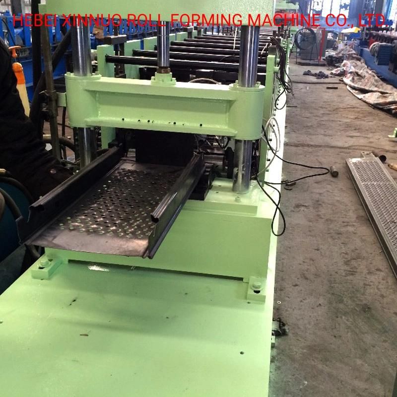 Wire Mesh Ventilated Perforated Type Cable Tray Making Roll Forming Machine