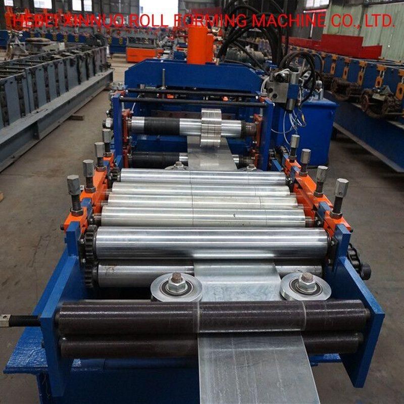 Galvanized Full Automatic C Purlin Folding Metal Roof Truss C Purlin Folding Roll Forming Machine