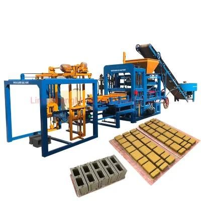 Big Capacity Concrete Cement Hollow Paver Colorful Block Machine