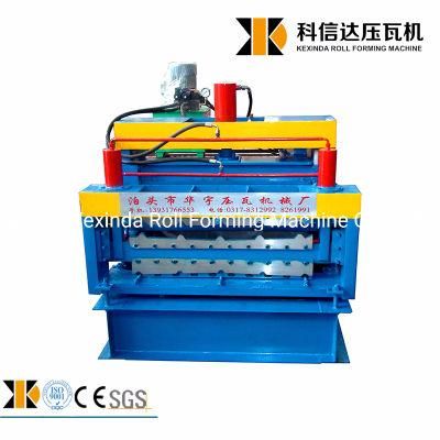 Kexinda Glazed Tile 840+900 Double Layer Roofing Sheet Roll Forming Machine