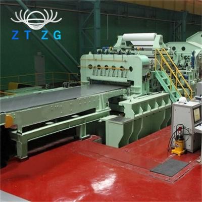 Combined Slitting &amp; Cut to Length Line Steel Coil Slitting for Pipe Mill to Algeria