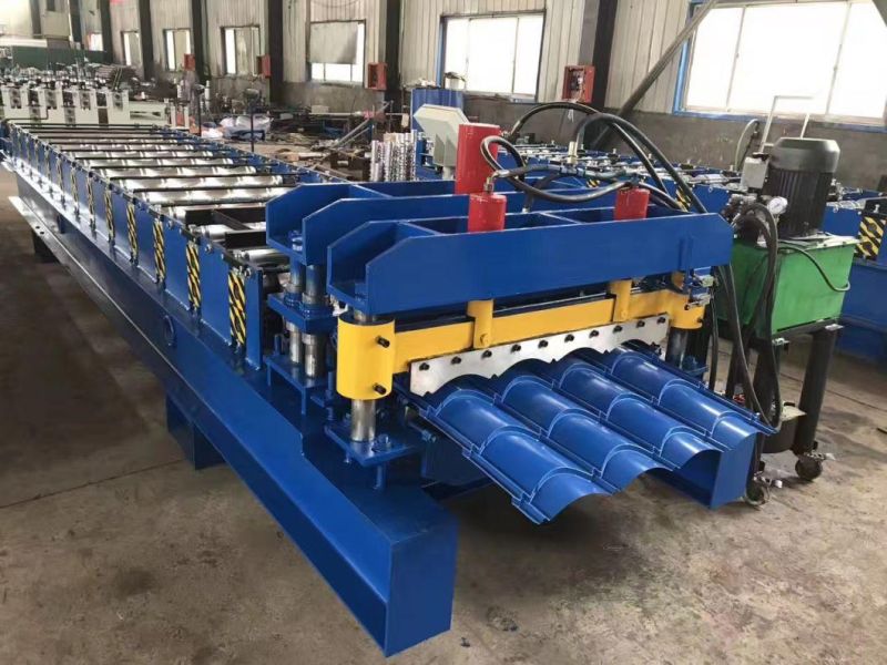 Metal Roofing Pre-Painted Coil Corrugated Steel Sheet Roll Forming Machine