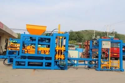 Qt4-15 Automatic Hydraulic Brick Making Machine Concrete Brick Making Machine