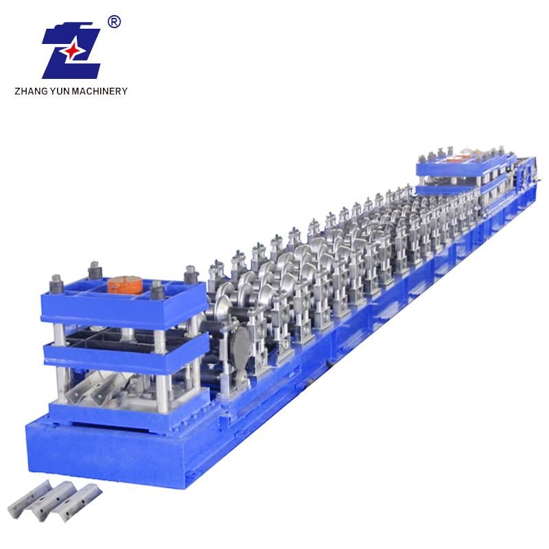 Carbon Steel Highway Guardrail Cold Roll Forming Making Machine
