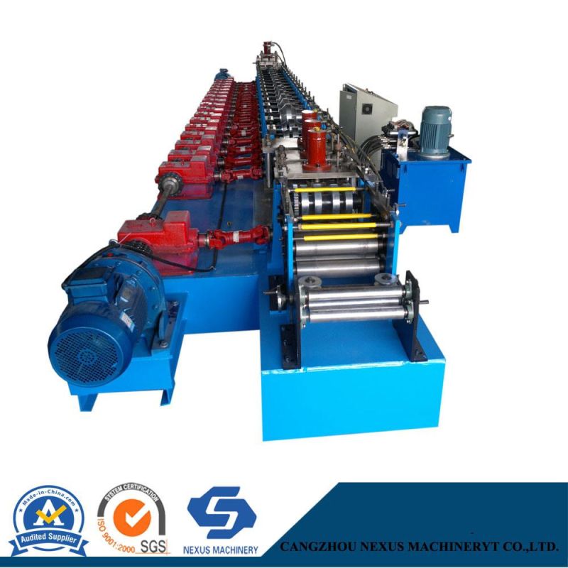 Cold Roll Forming Machine for Elevator Guide Rail Making Lift Guide Rail Forming Line