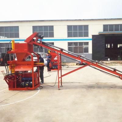 Ly2-10 Interlocking Mud Brick Making Machine