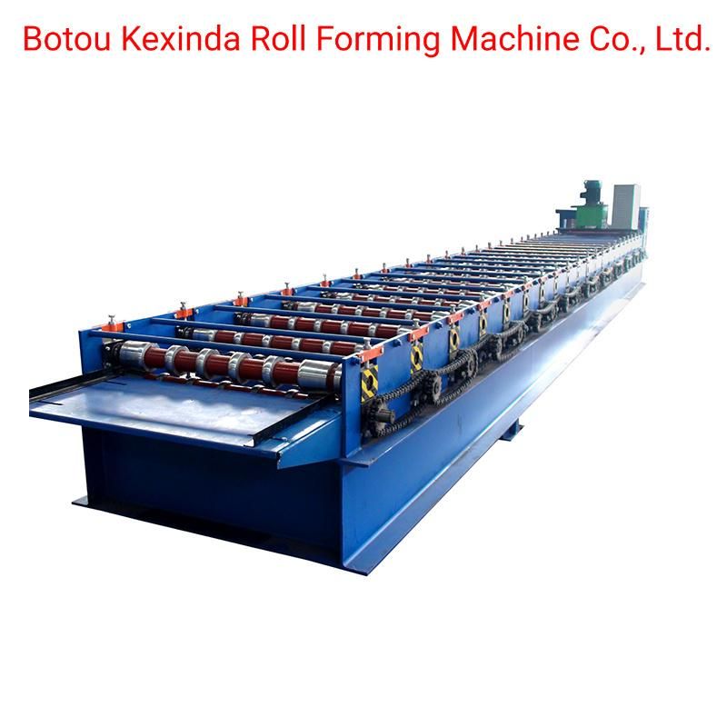 780 CNC Metal Aluminium Galvanised Gi / Aluzinc Wave Roofing Sheets Corrugated Making Machine