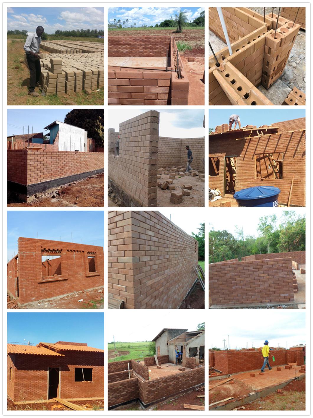 Low Price Mini Clay Soil Interlocking Logo Block Concrete Paving Brick Making Machine for Sale