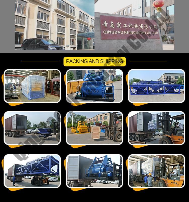 Automatic Concrete Block Making Machine/Interlocking Cement Brick Making Machine Price China Supplier