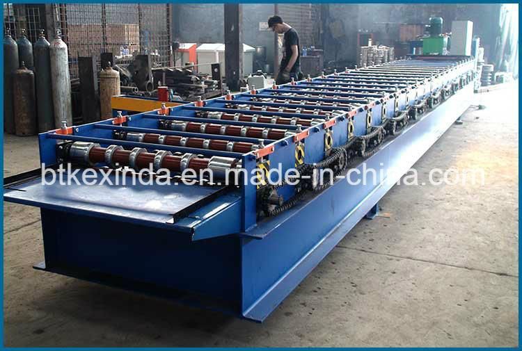 Kexinda 750 Corrugated Roof   Roll Forming Machinery Lifetime Repair Guarantee