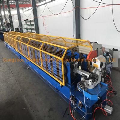 Water Downspout Aluminium Rain Gutter Roll Forming Making Machine with Good Price